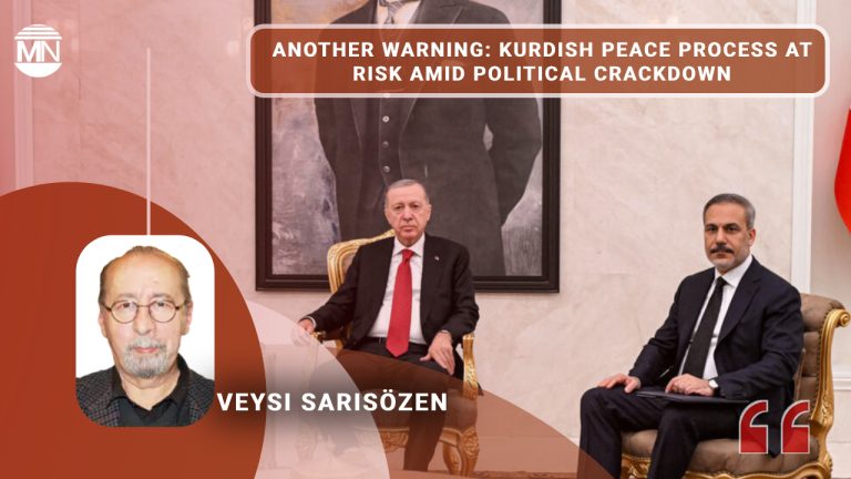 Another warning: Kurdish peace process at risk amid political crackdown